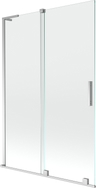 Mexen Velar L vannitoa ruloo 2-osaline, 120 x 150 cm, läbipaistev, kroom - 896-120-003-01-01