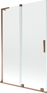 Mexen Velar L vannisein 2-paneeliga lükanduks 120 x 150 cm, läbipaistev, roosakuldne - 896-120-003-01-60