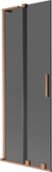Mexen Velar L vannipaneel 2-tiivaline lükanduks 70 x 150 cm, grafiit, harjatud vask - 896-070-003-41-65