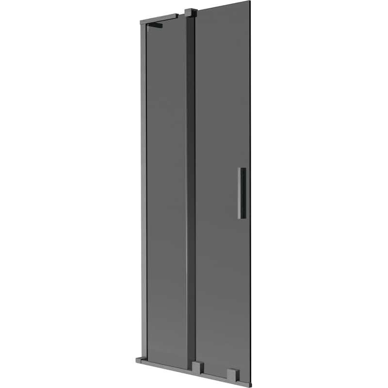 Mexen Velar L liuglev vannitoa ekraan, 2-osaline, 70 x 150 cm, grafiit, harjatud püssi hall - 896-070-003-41-66
