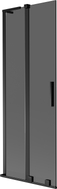 Mexen Velar L klizna paravana s dva krila 70 x 150 cm, grafit, crna - 896-070-003-41-70