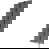 Mexen Velar L Badewannenfaltwand 2-flügelig schiebbar 70 x 150 cm, grafit, gebürstetes Nickel - 896-070-003-41-97
