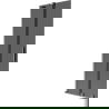 Mexen Velar L Badewannenabtrennung 2-flügelig, verschiebbar 75 x 150 cm, Graphit, gebürstetes Gun Gray - 896-075-003-41-66