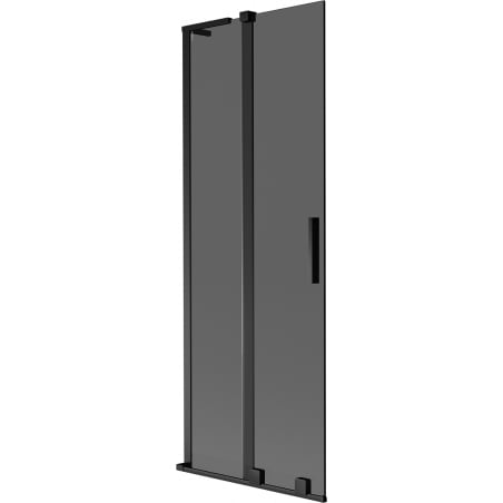 Mexen Velar L 2-panel sliding bath screen 75 x 150 cm, graphite, black - 896-075-003-41-70