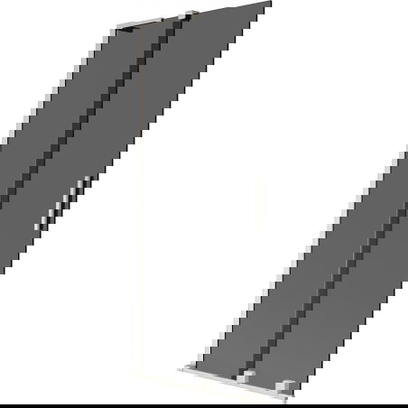 Mexen Velar L zweedeg Duschschierm 2-Flillegréck verschiewbar 85 x 150 cm, Grafit, gebierstelten Néckel - 896-085-003-41-97