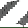 Mexen Velar L Badefaltwand 2-flügelig schiebbar 90 x 150 cm, graphit, schwarz - 896-090-003-41-70