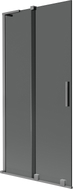 Mexen Velar L vannitubade ekraan, 2-osaline lükanduks 90 x 150 cm, grafiit, gun metal - 896-090-003-41-95