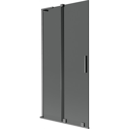Mexen Velar L vannisein 2-aknaga lükanduks 95 x 150 cm, grafiit, harjatud gunmetal - 896-095-003-41-66