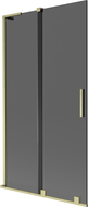 Mexen Velar L vanniparavee 2-tiivaline lükanduks 100 x 150 cm, grafiit, kuldne harjatud - 896-100-003-41-55