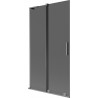 Mexen Velar L vannitoa dušiekraan, 2-osaline, 100 x 150 cm, grafiit, püstolmetallist - 896-100-003-41-95