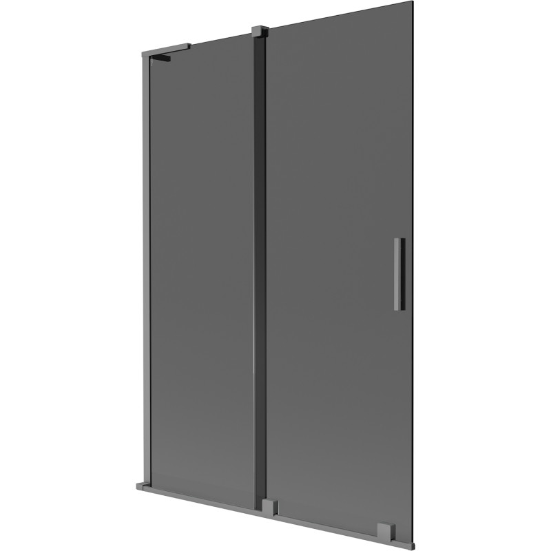 Mexen Velar L vannitoa ekraan, kahetiivaline, 120 x 150 cm, grafiit, gunmetal - 896-120-003-41-95