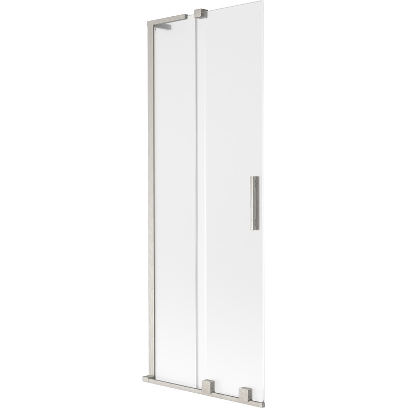 Mexen Velar L klizne tuš pregrade s 2 krila, 70 x 150 cm, matirano staklo, brušeni nikal - 896-070-003-31-97