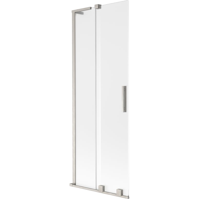 Mexen Velar L vannie vahesein 2-tiivaline lükand 70 x 150 cm, härmatis, harjatud nikkel - 896-070-003-31-97