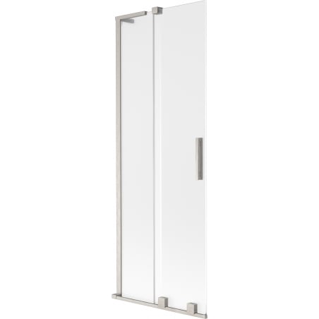 Mexen Velar L vannie vahesein 2-tiivaline lükand 70 x 150 cm, härmatis, harjatud nikkel - 896-070-003-31-97