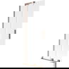 Mexen Velar L badwand 2-delig schuifbaar 75 x 150 cm, matglas, geborsteld koper - 896-075-003-31-65
