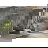 Mexen Omega Duschkabine, Schiebetür 140 x 80 cm, transparent, Chrom + Duschwanne Flat - 825-140-080-01-00-4010