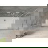 Mexen Omega Duschkabine, Schiebetür 140 x 80 cm, transparent, Chrom + Duschwanne Flat - 825-140-080-01-00-4010