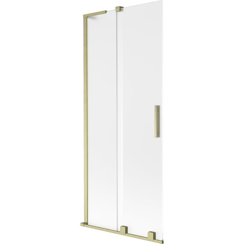 Mexen Velar L vanniseinapaneel, kahe tiivaga, liuglev, 85 x 150 cm, matt, kuldne harjatud - 896-085-003-31-55