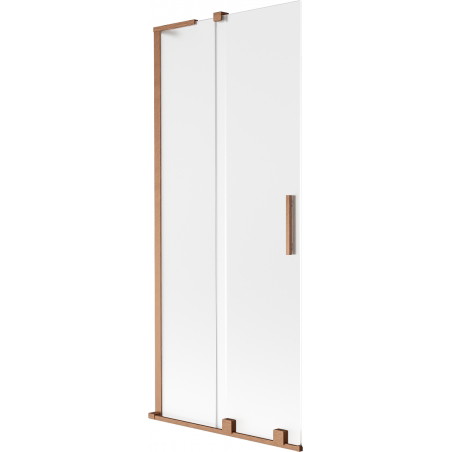 Mexen Velar L vannitoa kahepoolne liuguks 85 x 150 cm, matt, harjatud vask - 896-085-003-31-65