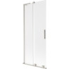 Mexen Velar L klizna zavjesa s 2 krila, pomična 85 x 150 cm, mraz, brušeni nikal - 896-085-003-31-97