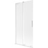 Mexen Velar L vanni ekraan, 2-paneeliline, liuglev 90 x 150 cm, härmatis, valge - 896-090-003-31-20