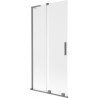 Mexen Velar L vannipaneel, 2-osaline, lükand, 90 x 150 cm, härmatatud, gun metal - 896-090-003-31-95