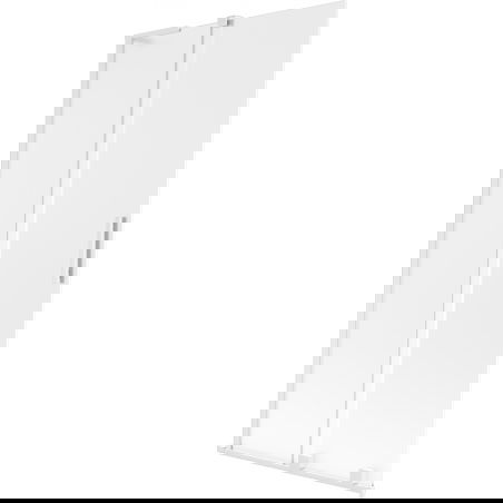 Mexen Velar L Duschabtrennung 2-flügelig Schiebbar 95 x 150 cm, matt, weiß - 896-095-003-31-20