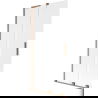Mexen Velar L badwand 2-delig schuifbaar 95 x 150 cm, ijs, geborsteld koper - 896-095-003-31-65