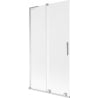 Mexen Velar L 2-panel sliding bath screen 100 x 150 cm, frosted, chrome - 896-100-003-31-01