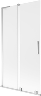 Mexen Velar L 2-krilni pomični paravan za kadu 100 x 150 cm, mraz, krom - 896-100-003-31-01