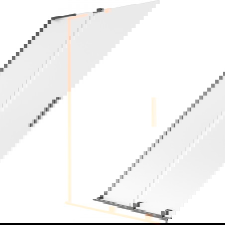 Mexen Velar L αναδιπλούμενο διαχωριστικό μπανιέρας 2-πτερυγίων 100 x 150 cm,