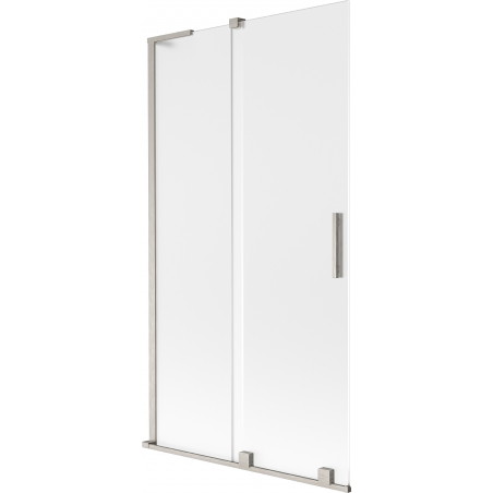 Mexen Velar L vannisein 2-ukseline lükand 100 x 150 cm, härm, harjatud nikkel - 896-100-003-31-97