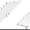 Mexen Velar L Badewannenabtrennung 2-flügelig, schiebbar 110 x 150 cm, matt, gebürstetes Kupfer - 896-110-003-31-65