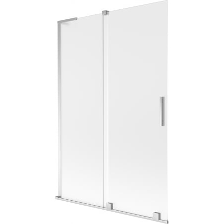 Mexen Velar L 2-panel sliding bath screen 120 x 150 cm, frost, chrome - 896-120-003-31-01