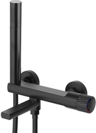 Mexen Diamond vannas krāns ar dušas komplektu, melns - 71530-70