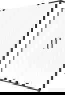 Mexen Velar L Duo paravent de baignoire à 2 panneaux coulissants 150 x 150 cm, givré, noir - 896-150-003-32-70