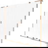 Mexen Velar L Duo Badewannenfaltwand 2-flügelig schiebbar 180 x 150 cm, mattiert, gebürstetes Kupfer - 896-180-003-32-65