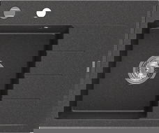 Mexen Ben νεροχύτης γρανίτη με 1 θάλαμο με πλαϊνή επιφάνεια στραγγίσματος,