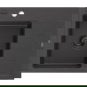 Mexen Ben Granitspüle 1-Becken mit Abtropffläche, links 600 x 500 mm, schwarz gesprenkelt, schwarzer Siphon - 6522605000-76-B