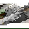 Mexen Ben Granitspüle 1-beckig mit Abtropffläche rechts 600 x 500 mm, schwarz gesprenkelt, Siphon Chrom - 6523605000-76