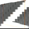 Mexen Velar L Duo Badewannenwand 2-flügelig, verschiebbar 170 x 150 cm, Graphit, gebürstetes Kupfer - 896-170-003-42-65