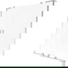 Mexen Velar L Duo Badewannenfalttür 2-flügelig verschiebbar 140 x 150 cm, satiniert, Chrom - 896-140-003-32-01