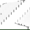Mexen Velar L Duo Badewannenfaltwand 2-flügelig verschiebbar 140 x 150 cm, Eisoptik, gebürstet Gun Gray - 896-140-003-32-66