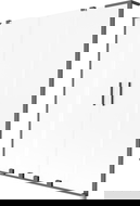 Mexen Velar L Duo paroi de baignoire à 2 volets coulissants 140 x 150 cm, dépoli, métal gun - 896-140-003-32-95