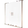 Mexen Velar L Duo vanniepaneel 2-osaline liug 160 x 150 cm, härmatis, roosakuld - 896-160-003-32-60