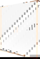 Mexen Velar L Duo Duschwand mit zwei verschiebbaren Flügeln 160 x 150 cm, mattiert, gebürstetes Kupfer - 896-160-003-32-65
