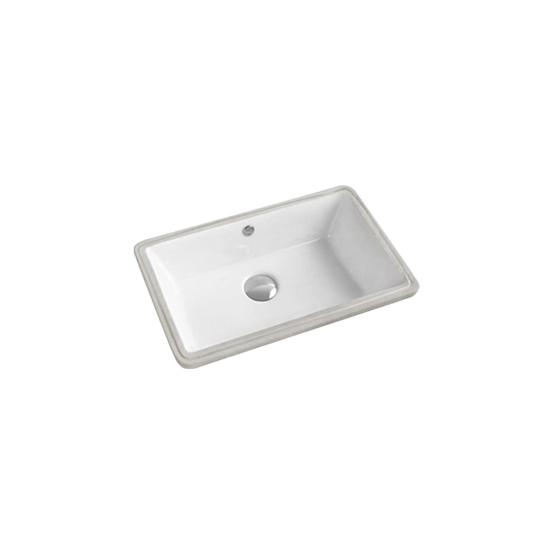 Mexen Venus lavabo bajo encimera 54 x 35 cm, blanco - 25415400