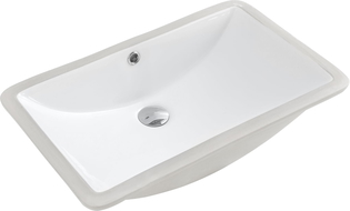 Mexen Venus under-counter washbasin 60 x 37 cm, white - 25416000