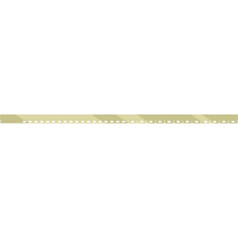Mexen Line-B dušas priekšējā līste 130 cm, zelta - 185003130U