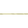 Mexen Line-B vooraanzicht douchelijst 130 cm, goud - 185003130U